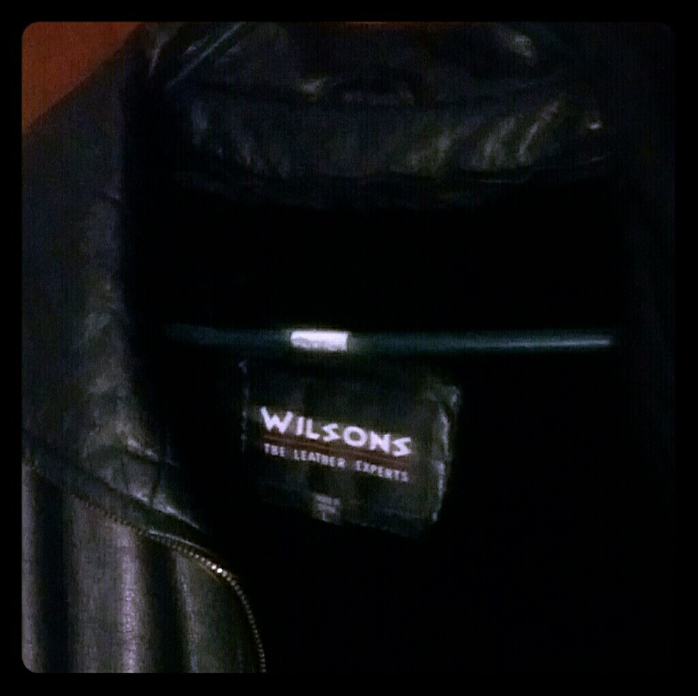 Mens Wilson's Leather Jacket LG